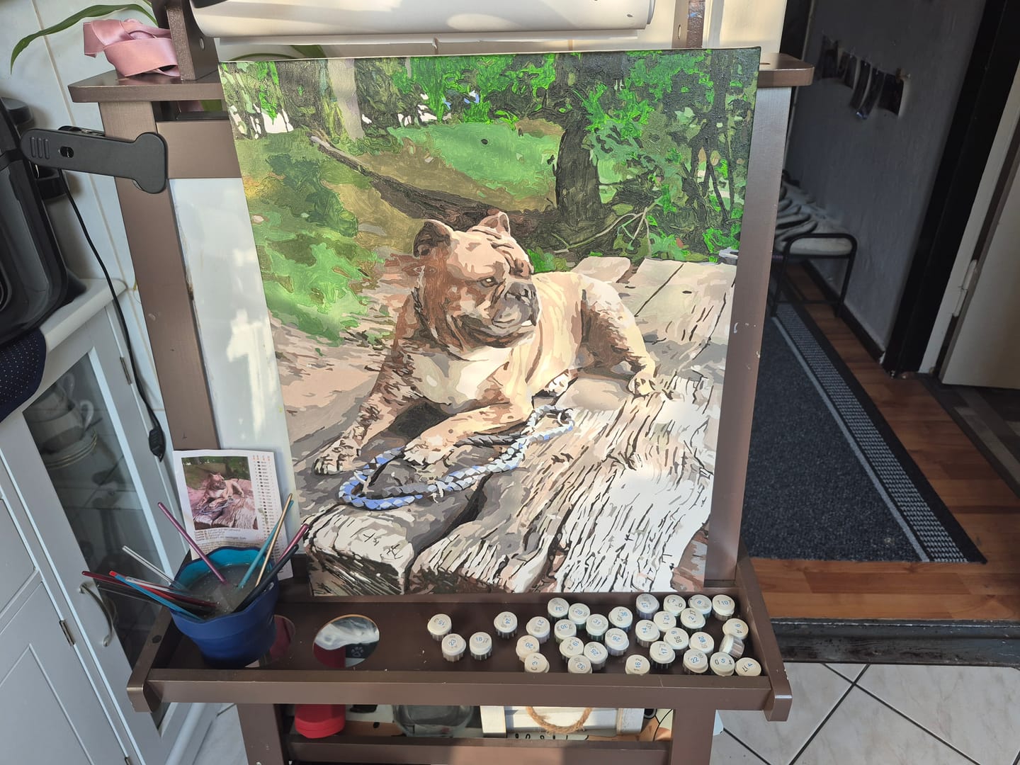 Customer photo review of MALEN NACH ZAHLEN | EIGENES BILD