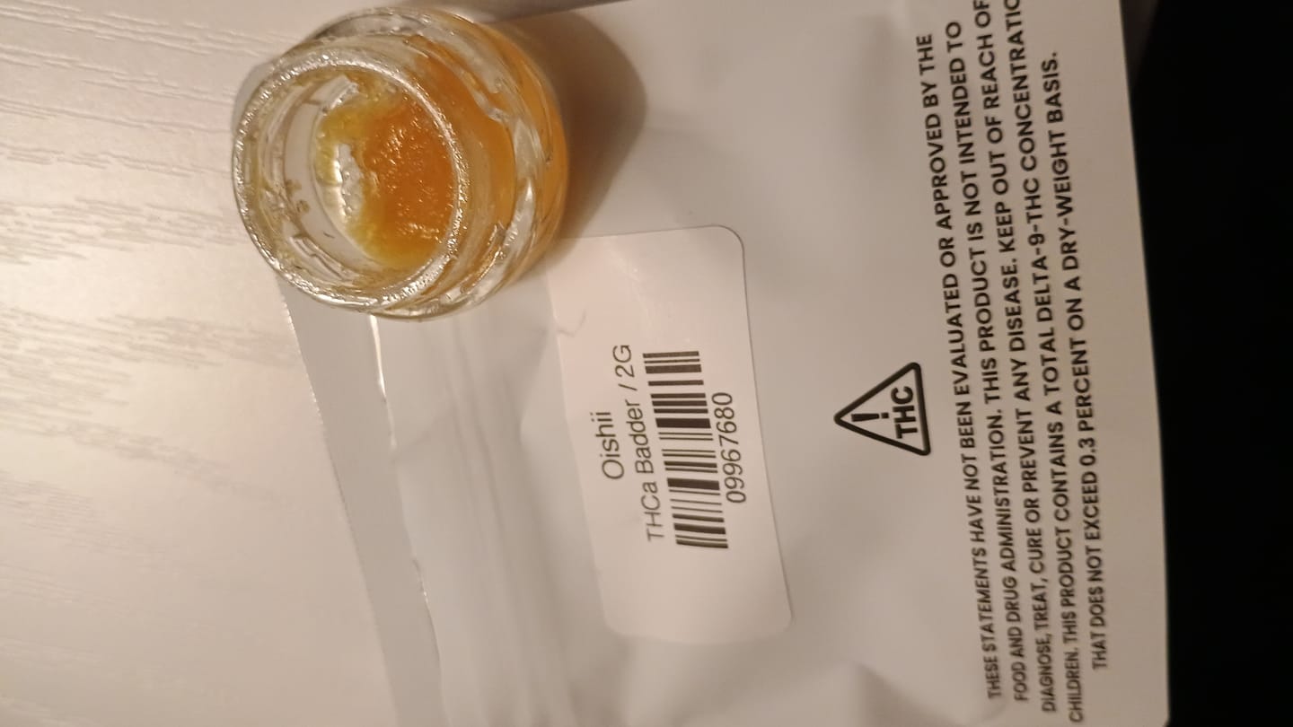 Customer photo review of THCa Badder