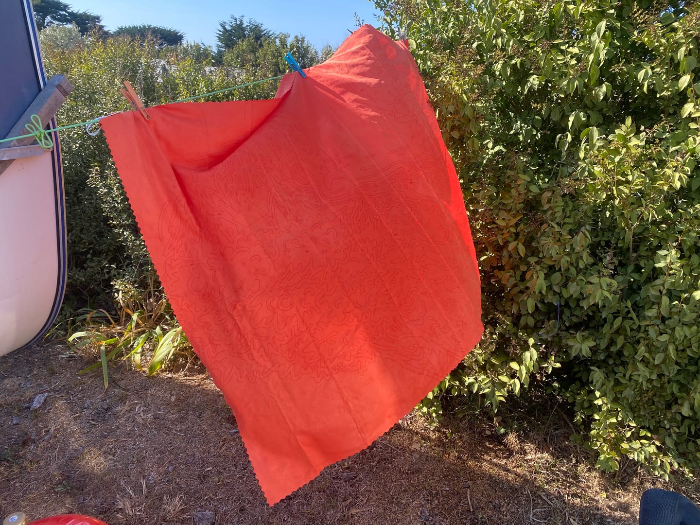 Customer photo review of Serviette microfibre compacte - Air Towel™