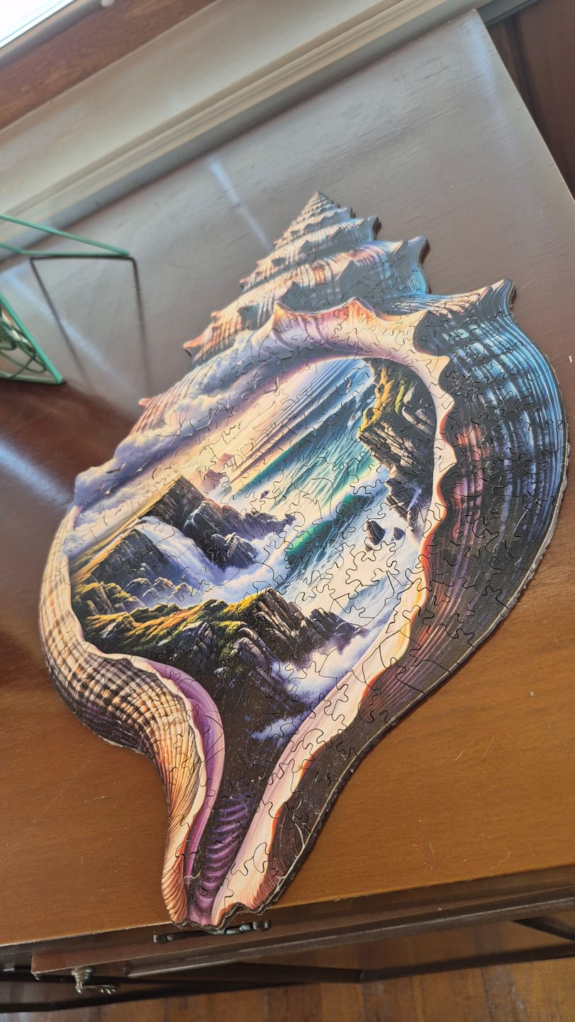Customer photo review of Gizli Cennet - Ahşap Puzzle