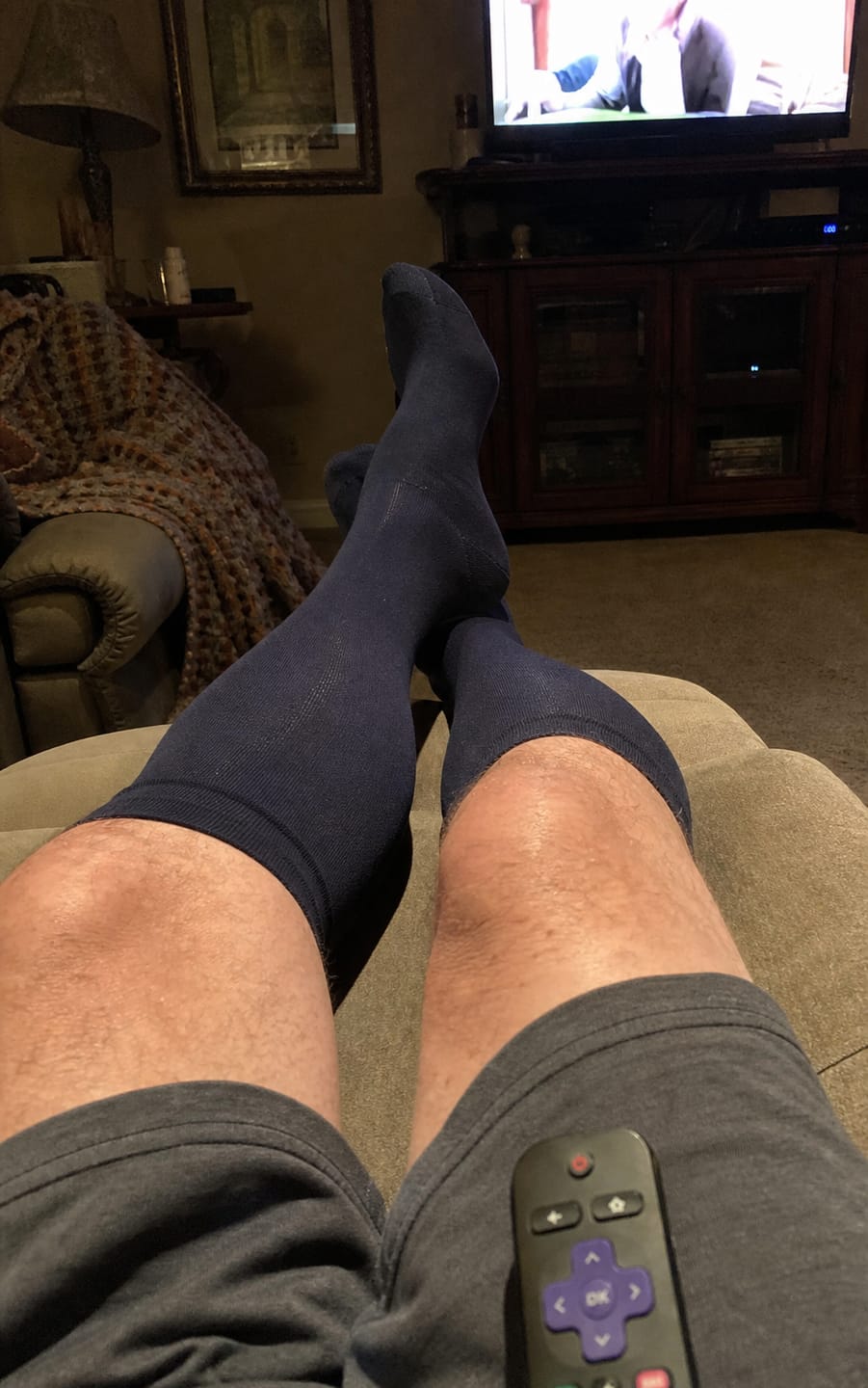 Customer photo review of Compression Socks for Men Everyday