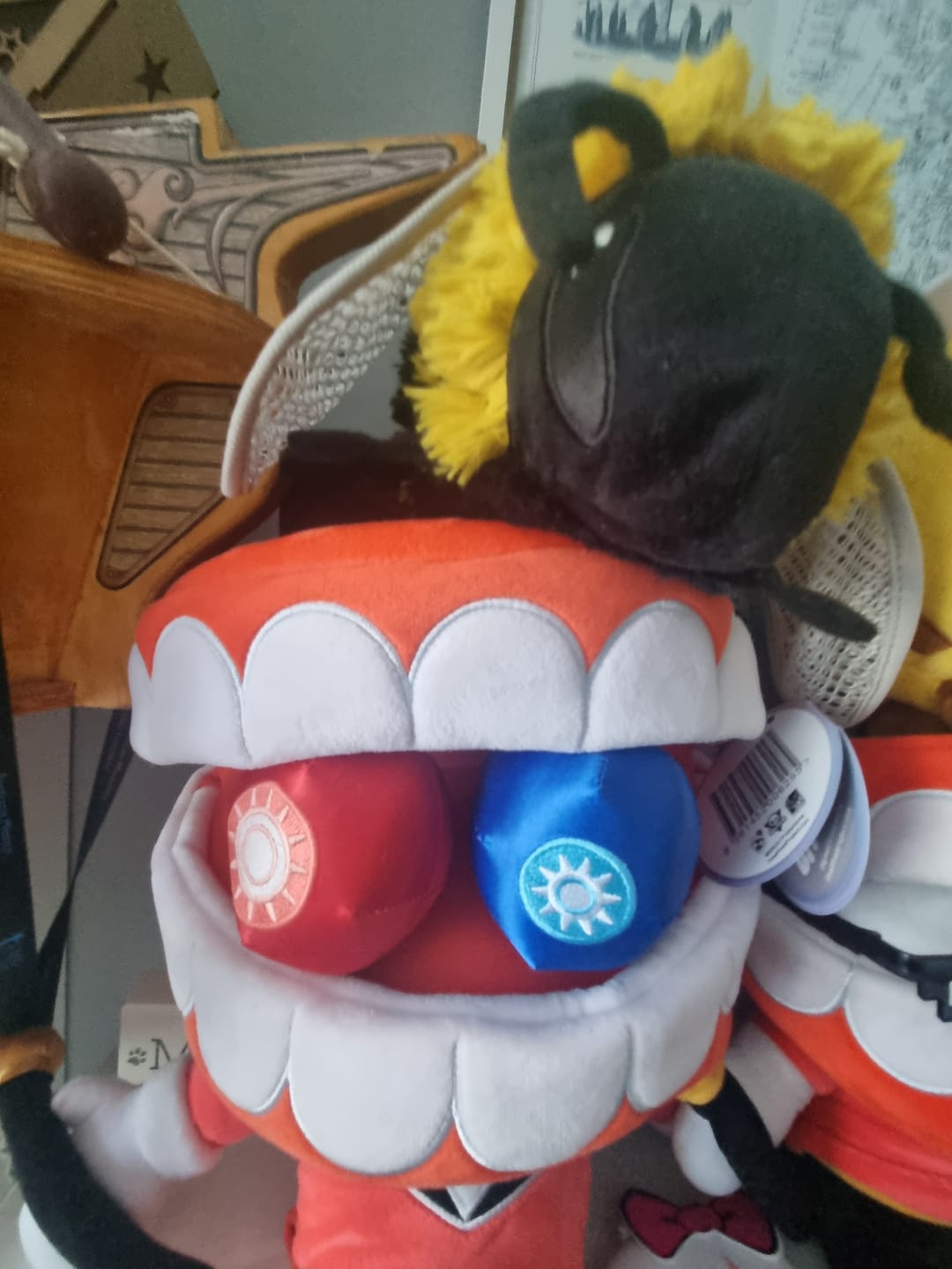 Customer photo review of Caine Puppet Plush
