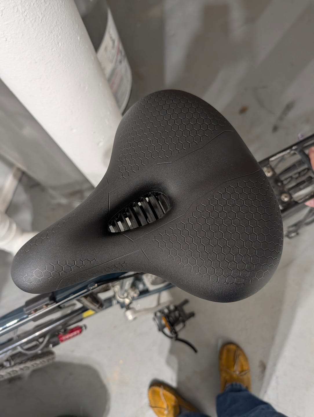 Customer photo review of Waterproof & Lightweight Tail Bag Extension Bracket for Bikepacking