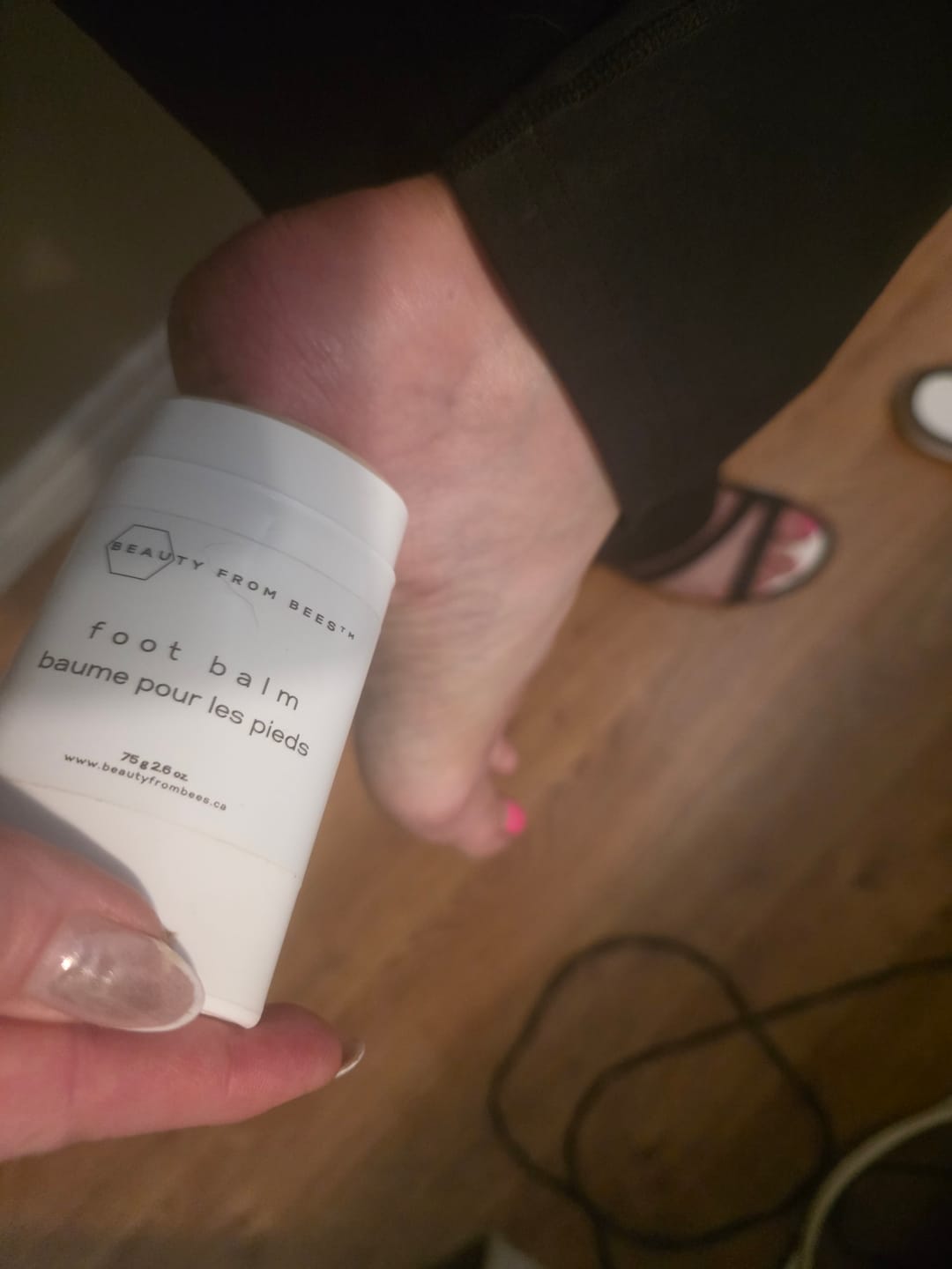Customer photo review of Foot Balm