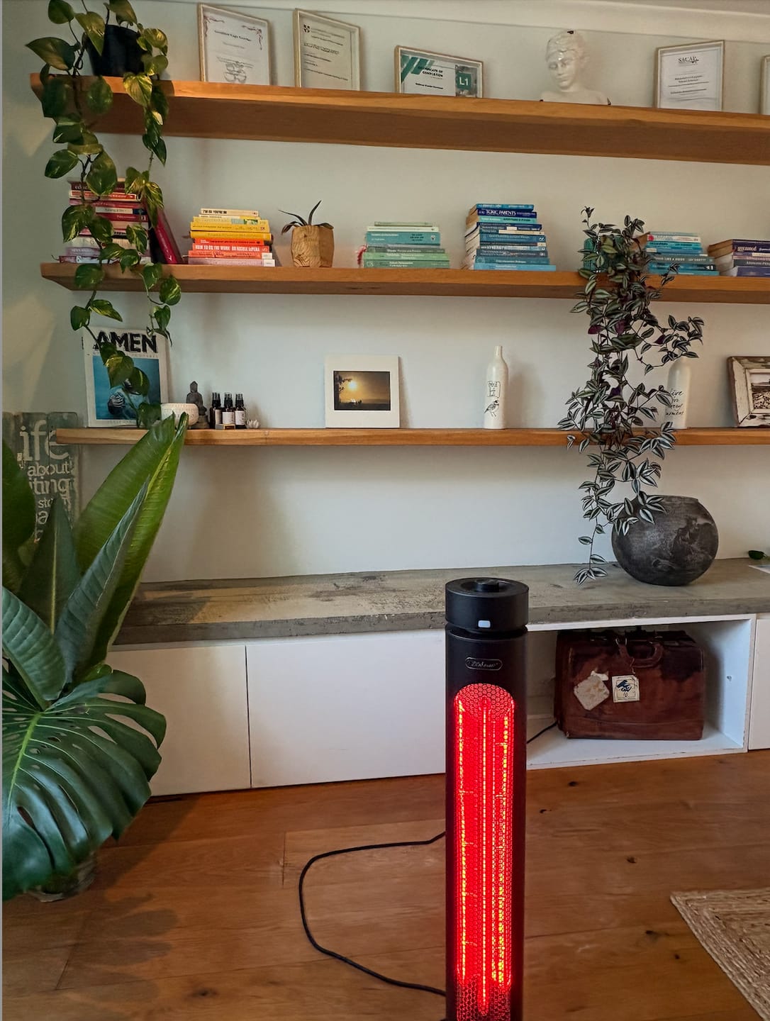 Customer photo review of Indoor & Outdoor Infrared Heater