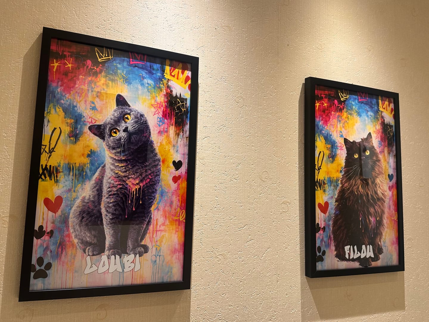 Customer photo review of Graffiti - Gepersonaliseerde Poster