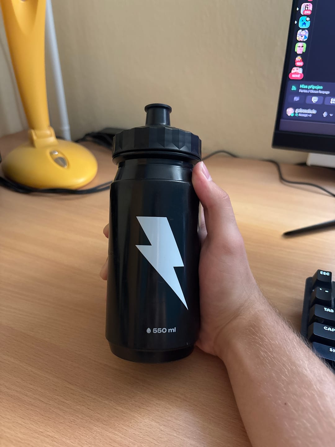 Customer photo review of Bottle - 550ml