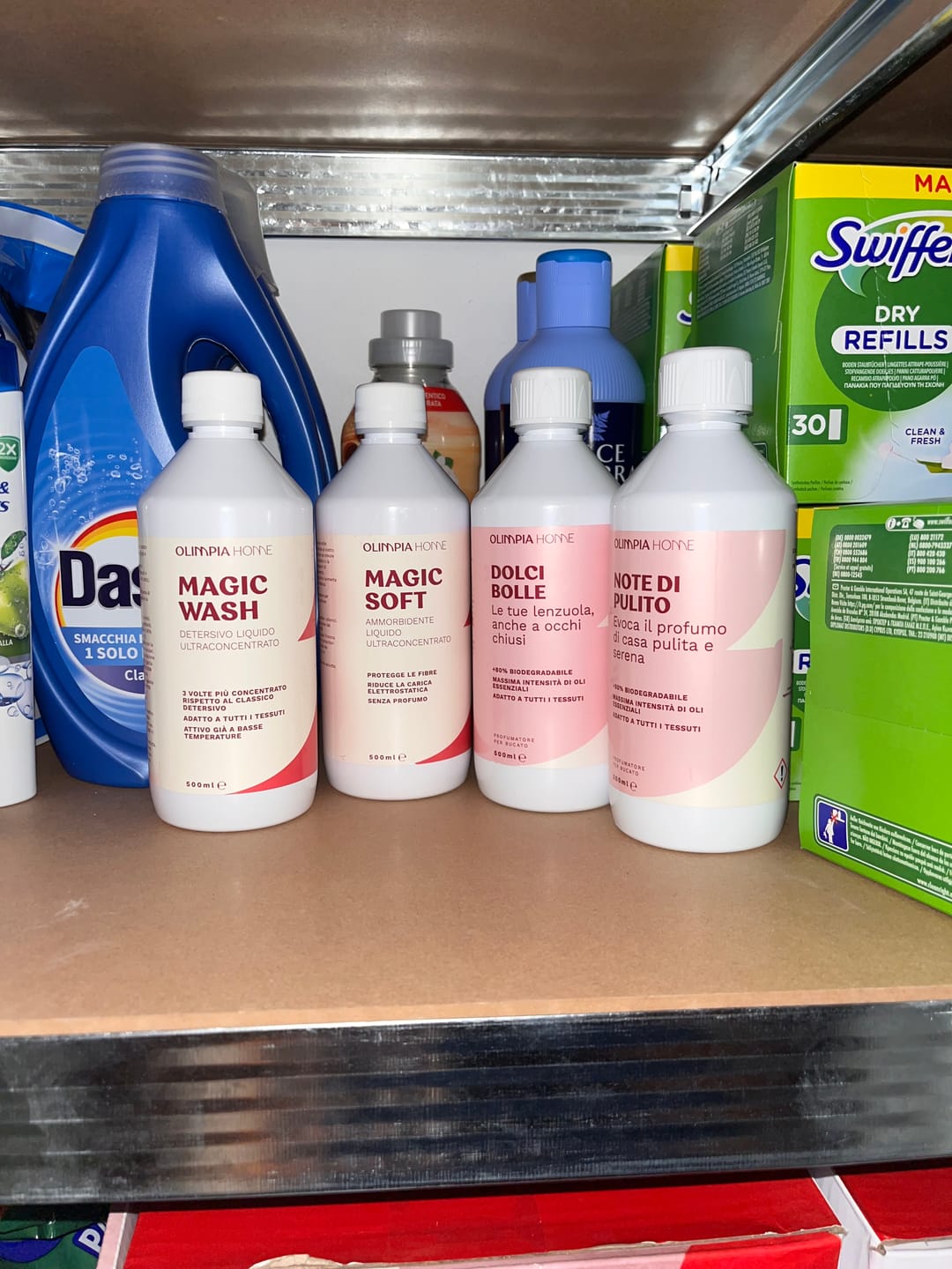 Customer photo review of Magic Wash Liquido - Il Detersivo Professionale per un Bucato Perfetto