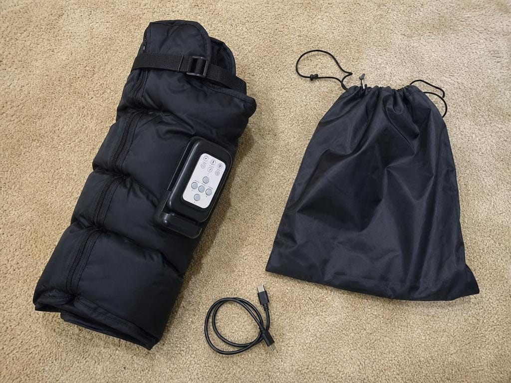 Customer photo review of Holtrow Flow 2 — Cordless Compression Boots