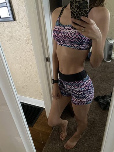 Customer photo review of Emoswim - 3 Piece Tankini Swimsuits for Women Tummy Control Bathing Suits