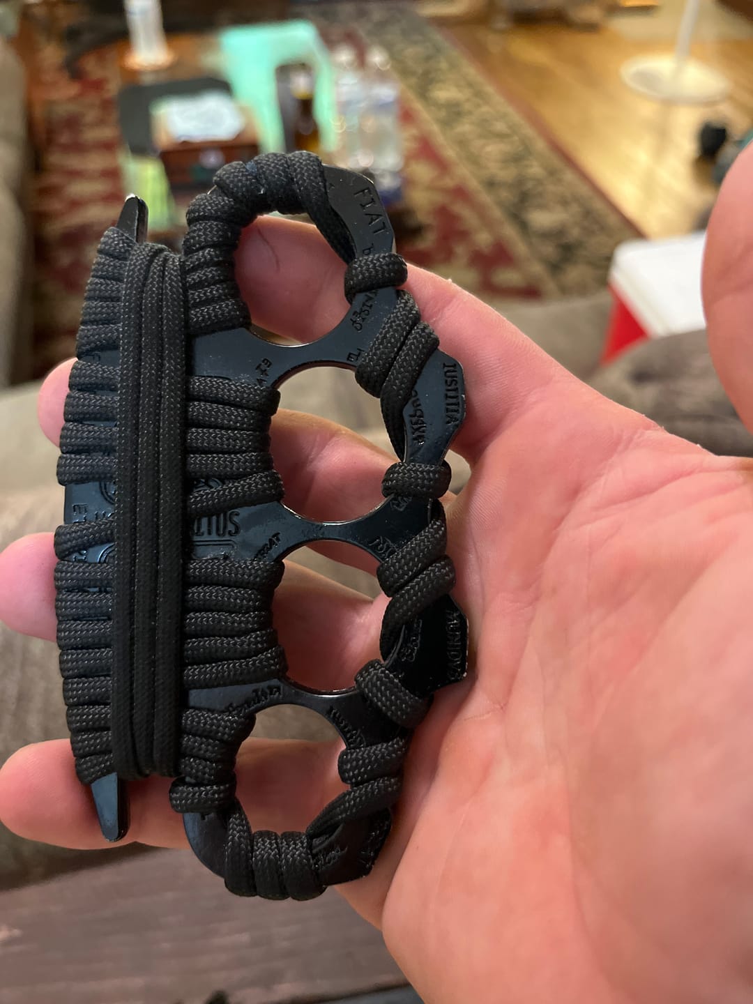 Customer photo review of Large Four-Finger Zinc Alloy EDC Tool
