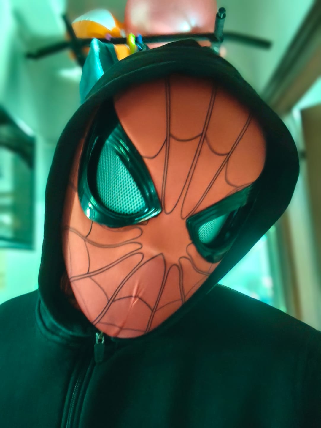 Customer photo review of The OG Spidey Gear™ - Winking Mask