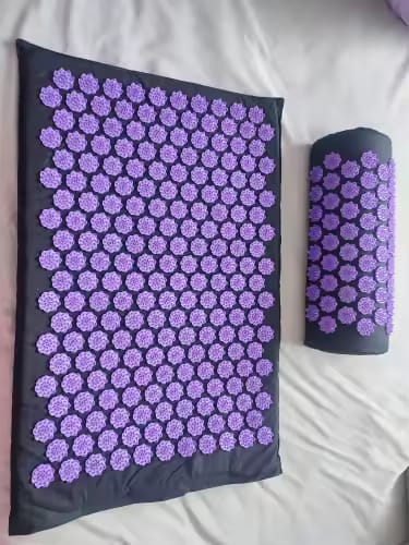 Customer photo review of Ancrage™ — Tapis et coussin d’acupression