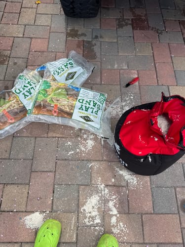 Customer photo review of Strongman Sandbag