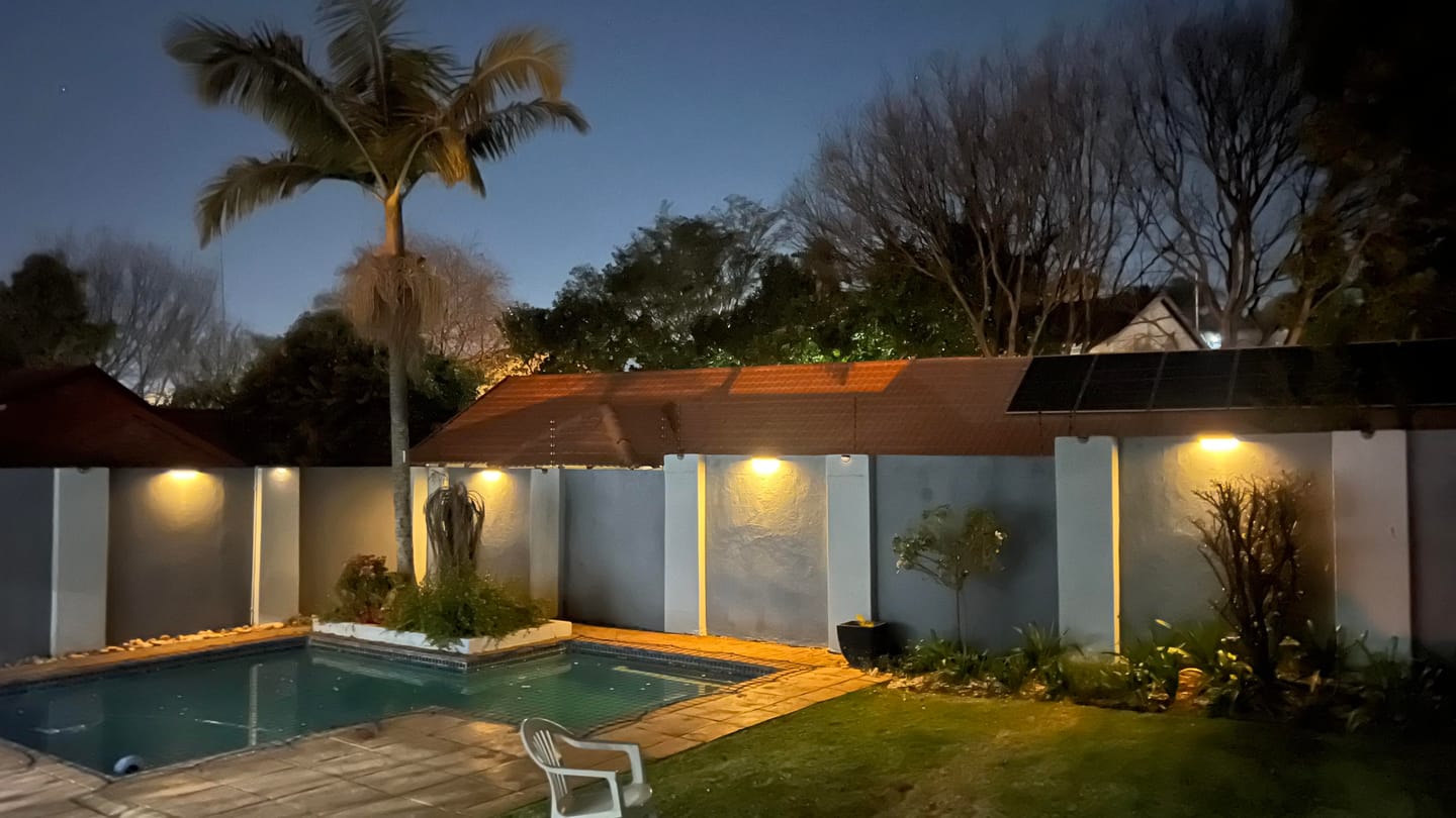 Customer photo review of Solar Wall Light with Motion Sensor