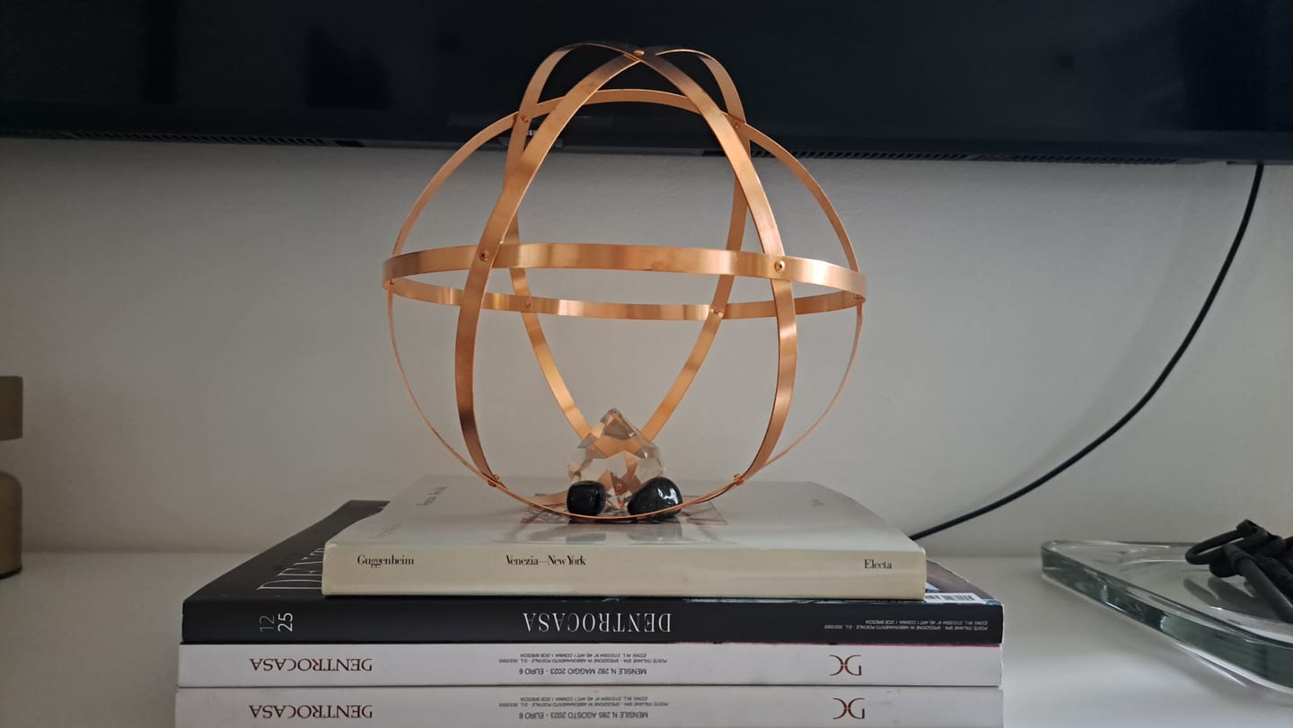 Customer photo review of Pietra Ossidiana Nera in Regalo