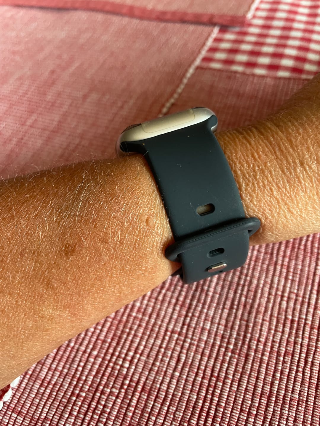 Customer photo review of arktisband Apple Watch Silikonarmband "Sport"