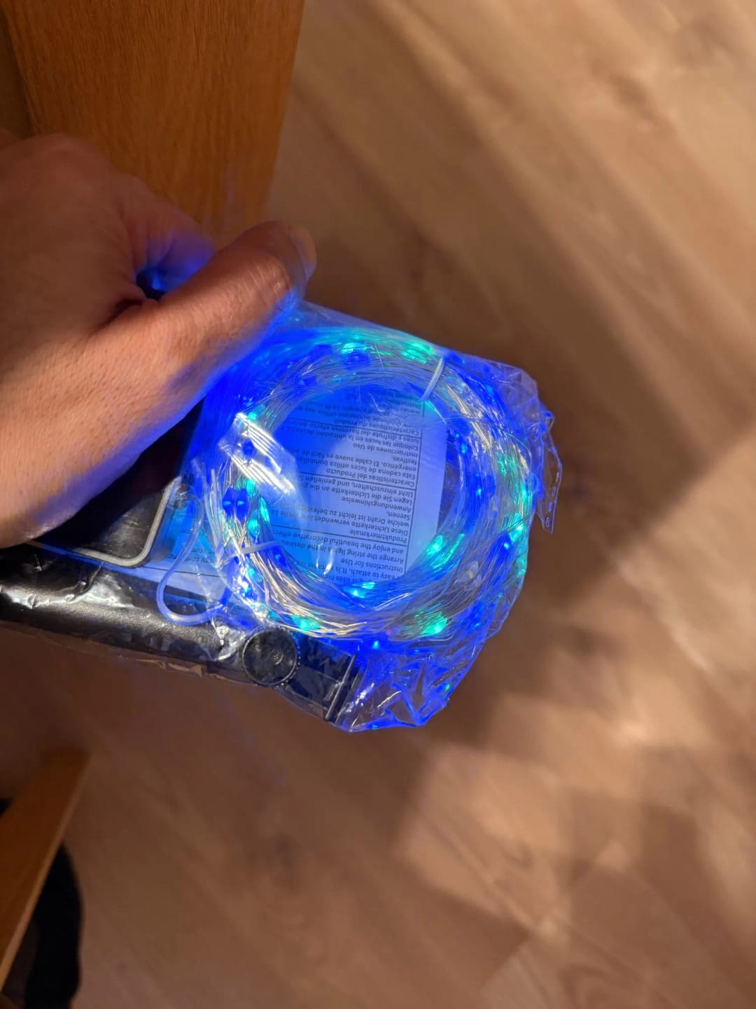 Customer photo review of Wasserdichte LED Solar Lichterkette für Garten Terrasse und Hochzeit