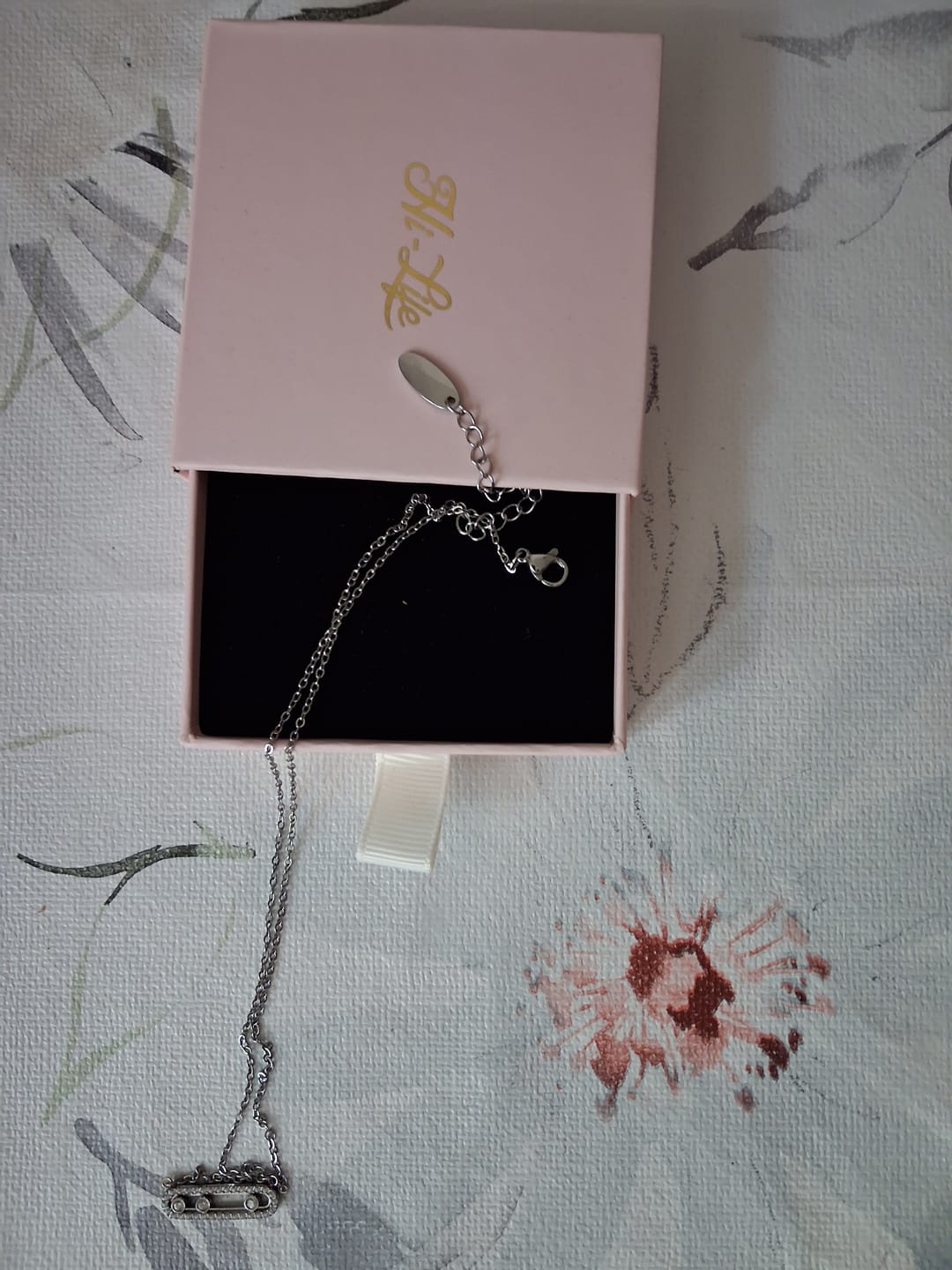 Customer photo review of Pave Soul Kette 18K Vergoldet