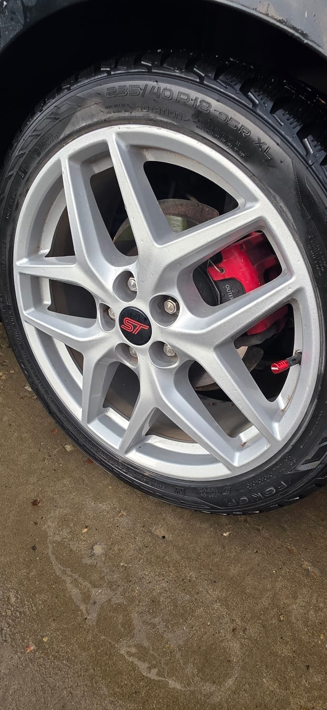 Customer photo review of 80Eighty® Red Valve Stem Caps