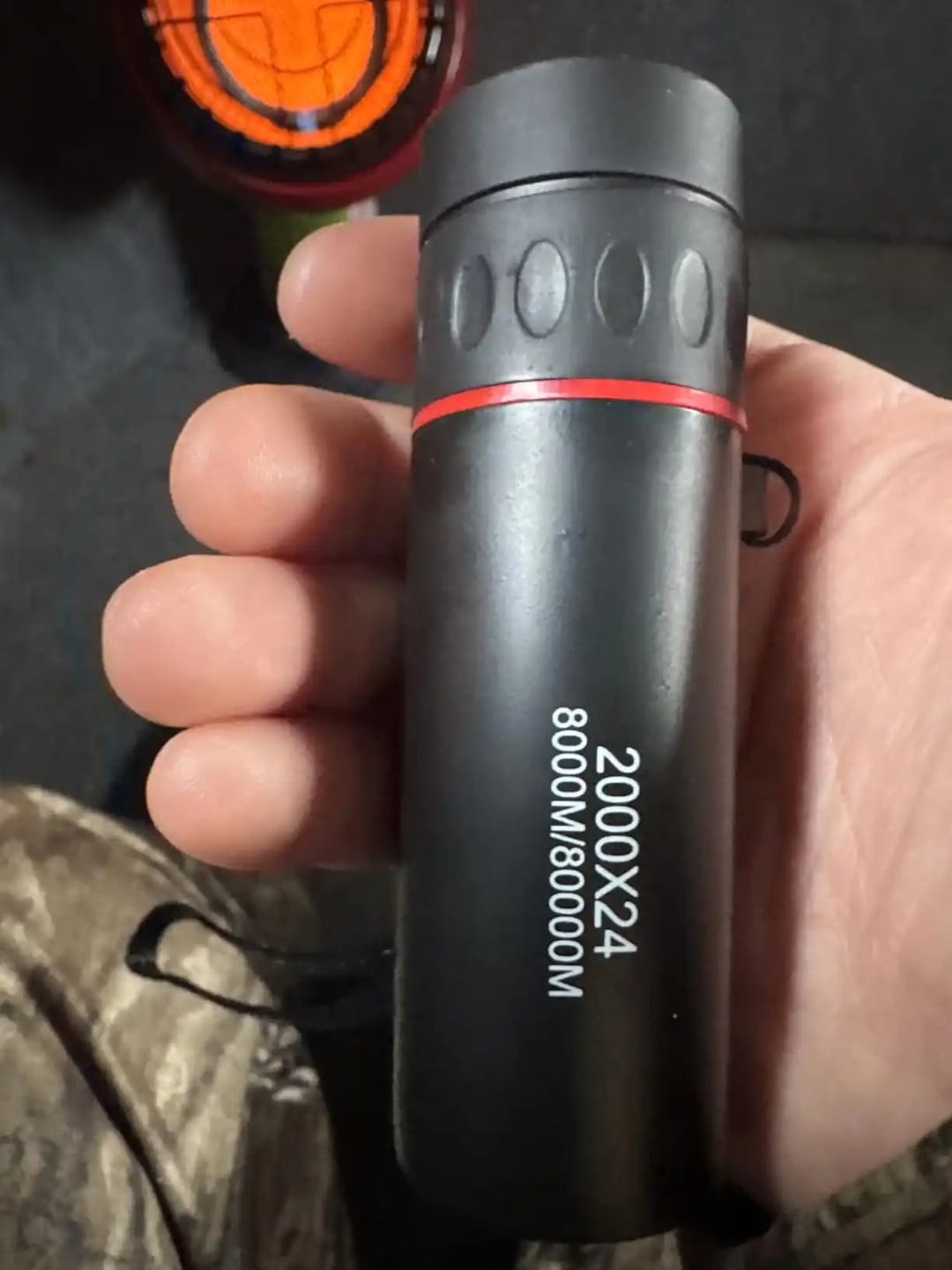 Customer photo review of Vibneo 2000X24 Day & Low-Light Monocular with Phone Adapter
