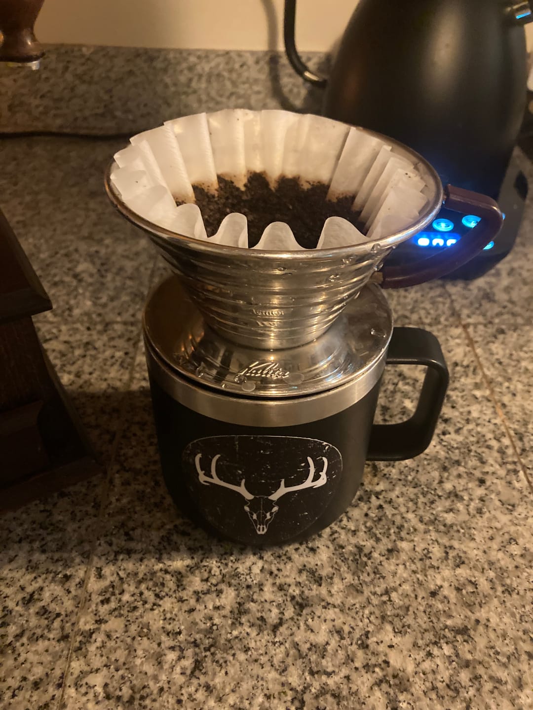 Customer photo review of Kalita Wave 185 Coffee Filters - 100ct