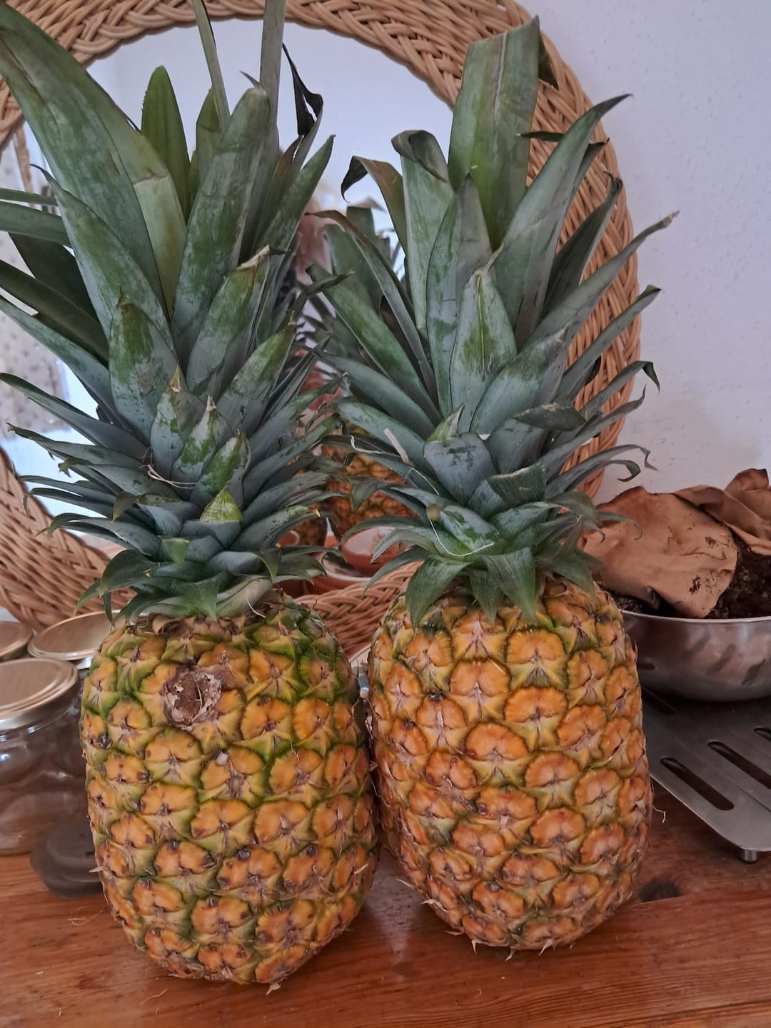 Customer photo review of Ananas reifgeerntet Retteraktion % (Stück ca 2kg)