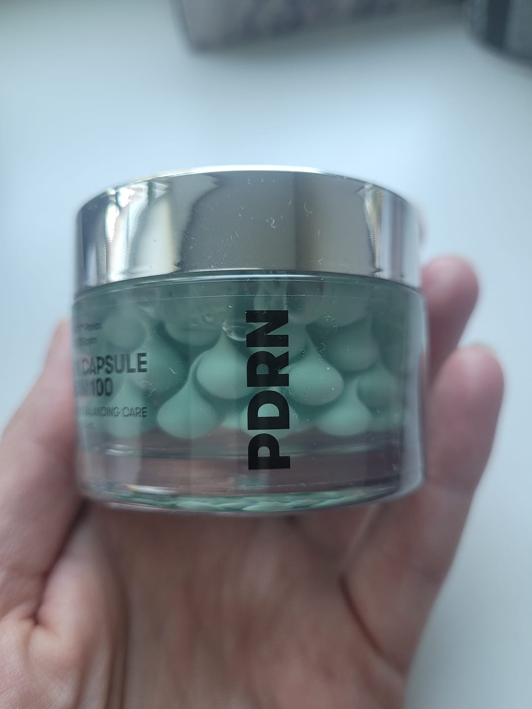 Customer photo review of Kapsulu krēms ar PDRN un peptīdiem VT Cosmetics PDRN Capsule Cream 100