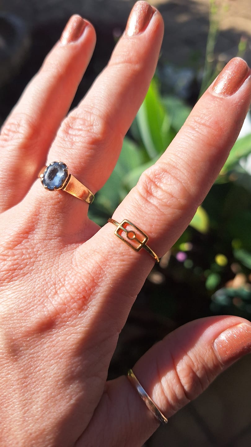 Customer photo review of Mini Flag Ring