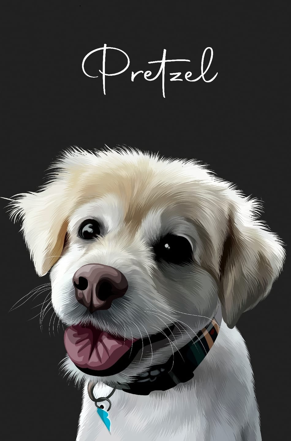 Customer photo review of Pet Art Canvas Wrap