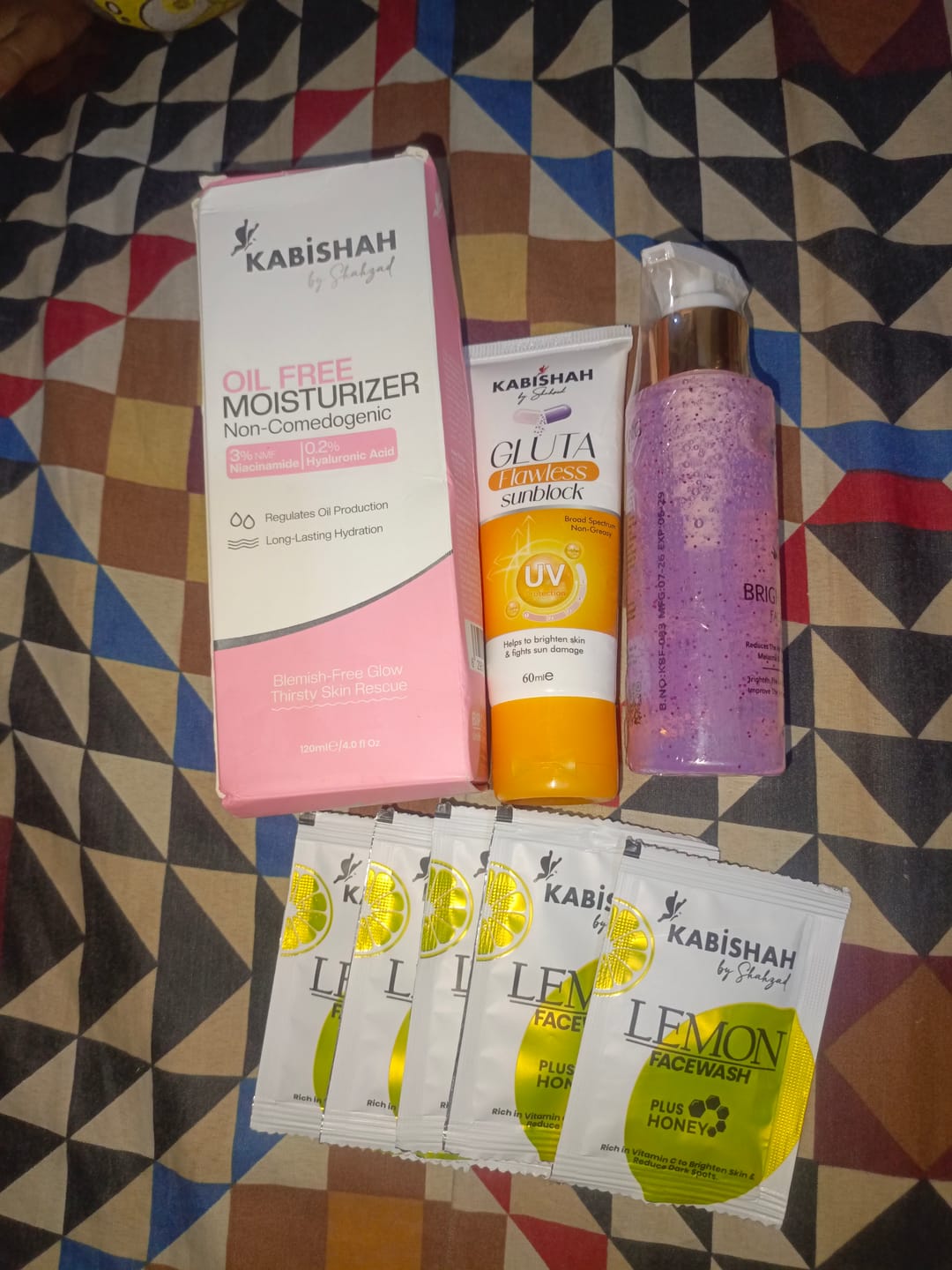 Customer photo review of Cleanse & Shield Duo