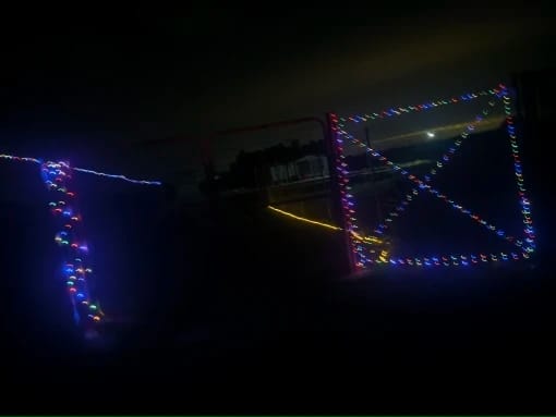 Customer photo review of Wasserdichte LED Solar Lichterkette für Garten Terrasse und Hochzeit
