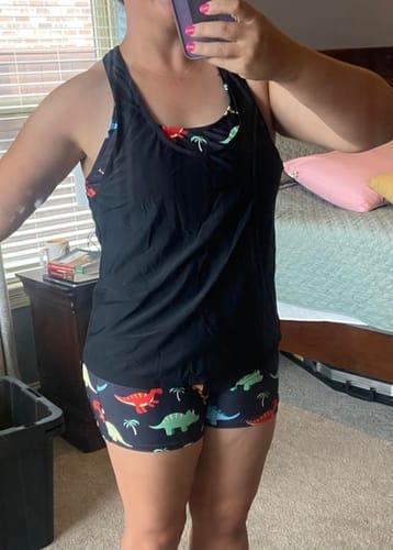 Customer photo review of Emoswim - 3 Piece Tankini Swimsuits for Women Tummy Control Bathing Suits