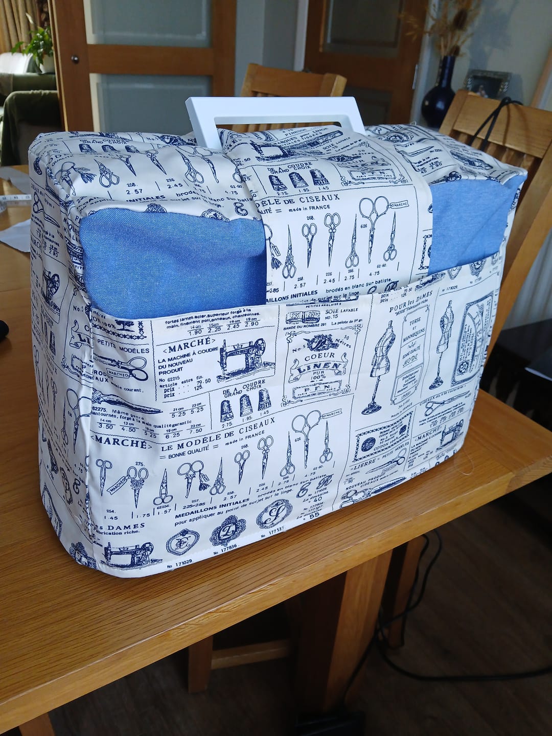 Customer photo review of Sewing Tools Rose & Hubble Cotton Poplin Fabric