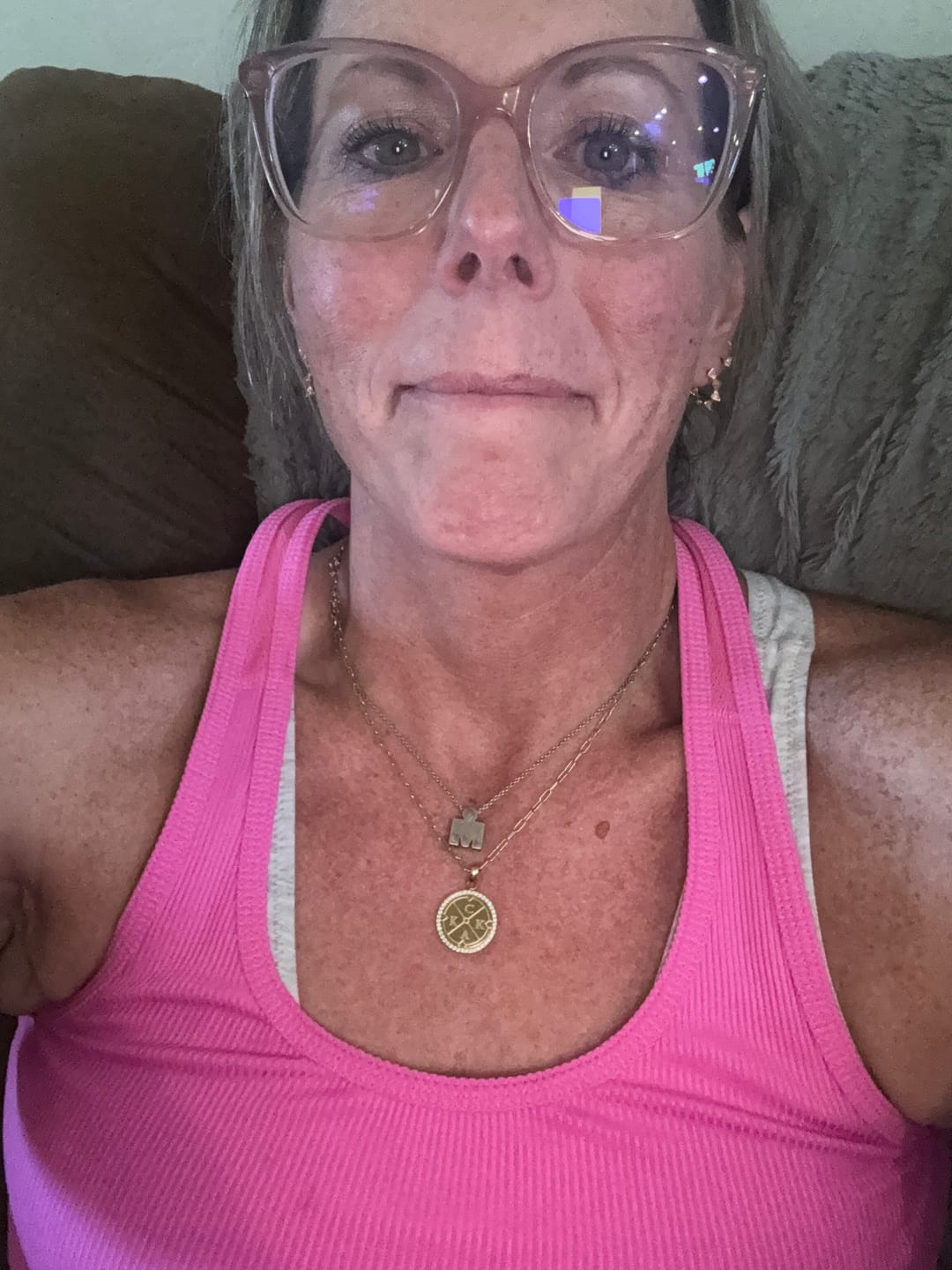 Customer photo review of Engravable Compass With Stones
