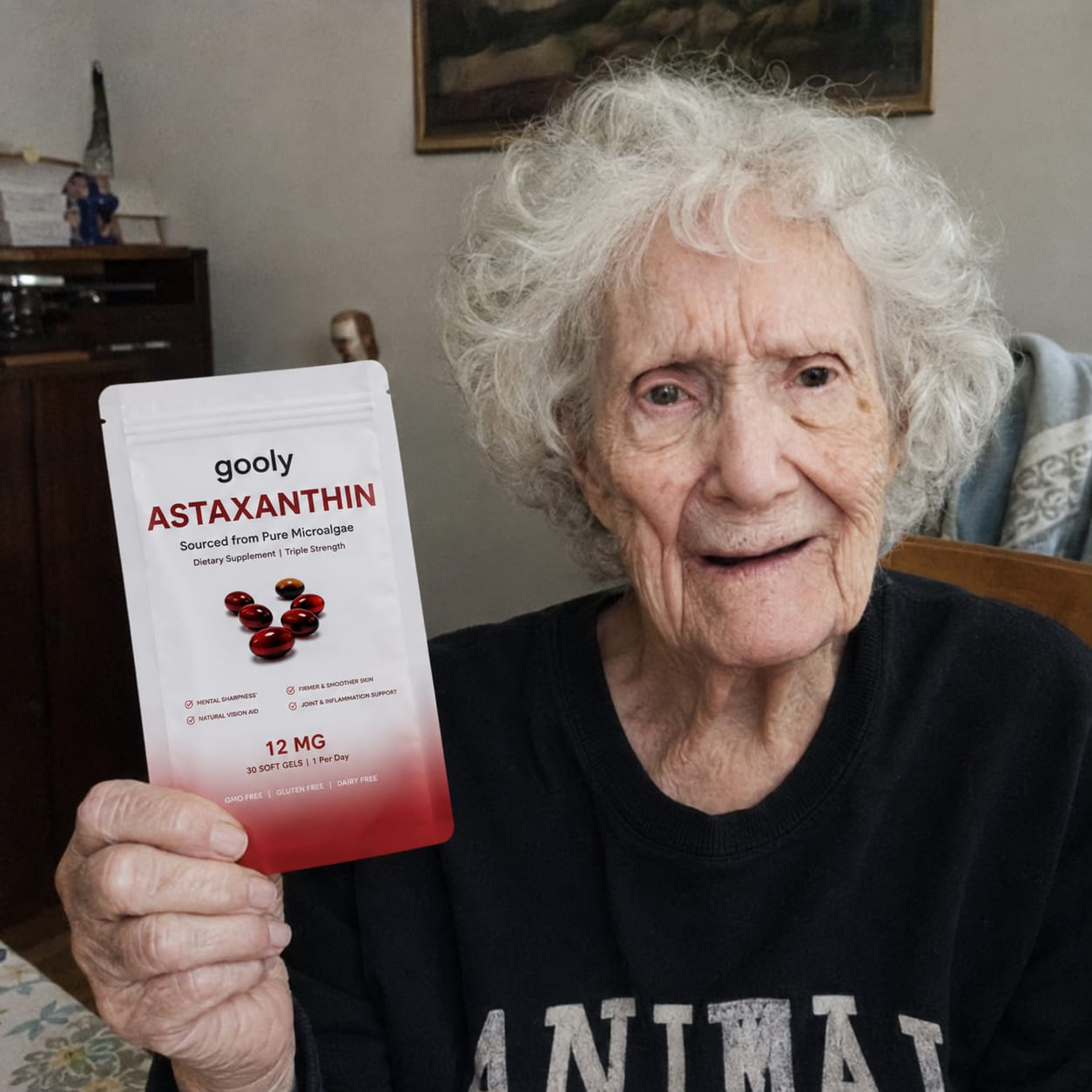 Customer photo review of Astaxantina 12 mg