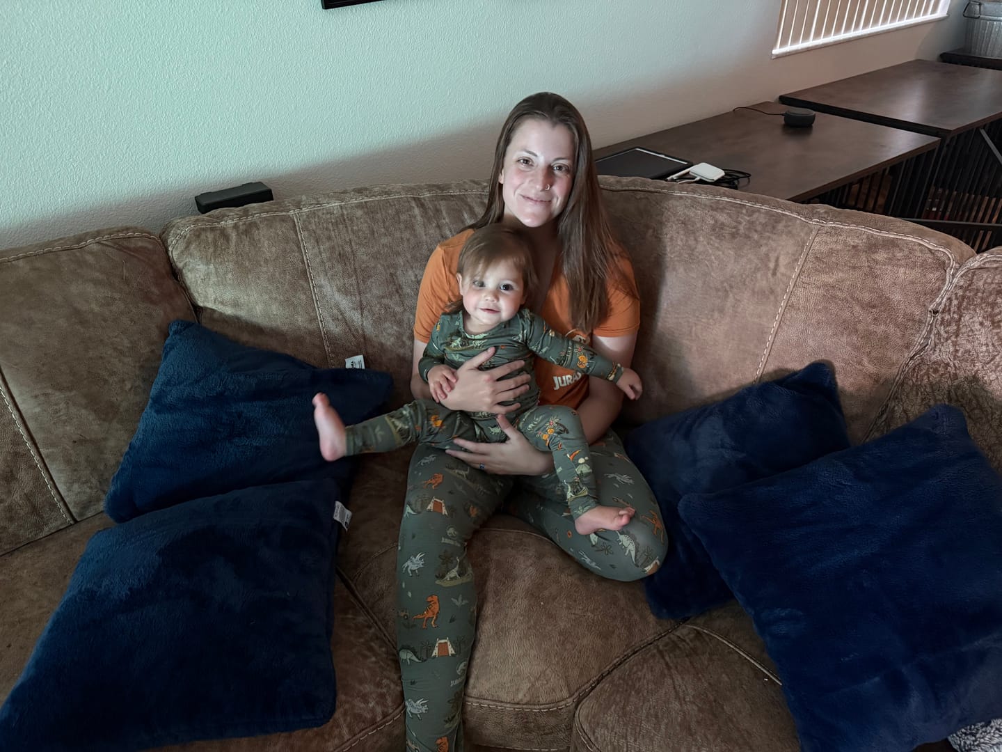 Customer photo review of Jurassic Park: Safari Bamboo Kids Pajamas