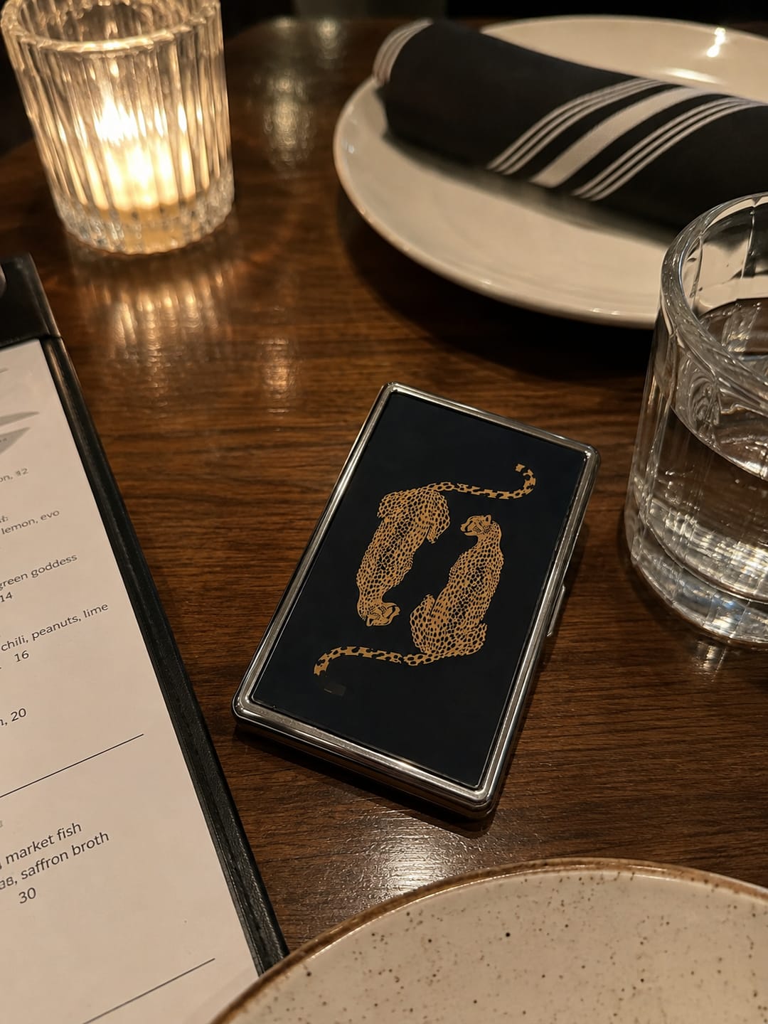 Customer photo review of Patina Tin Cardholder Wallet