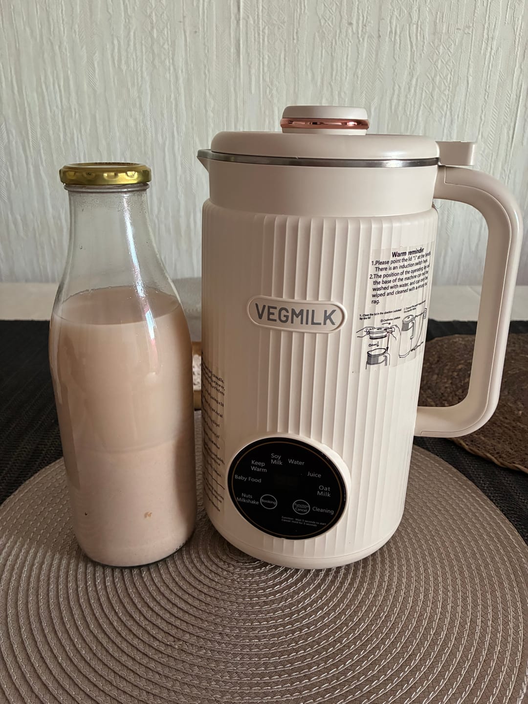 Customer photo review of E-book : +30 Recettes de laits végétaux & smoothies