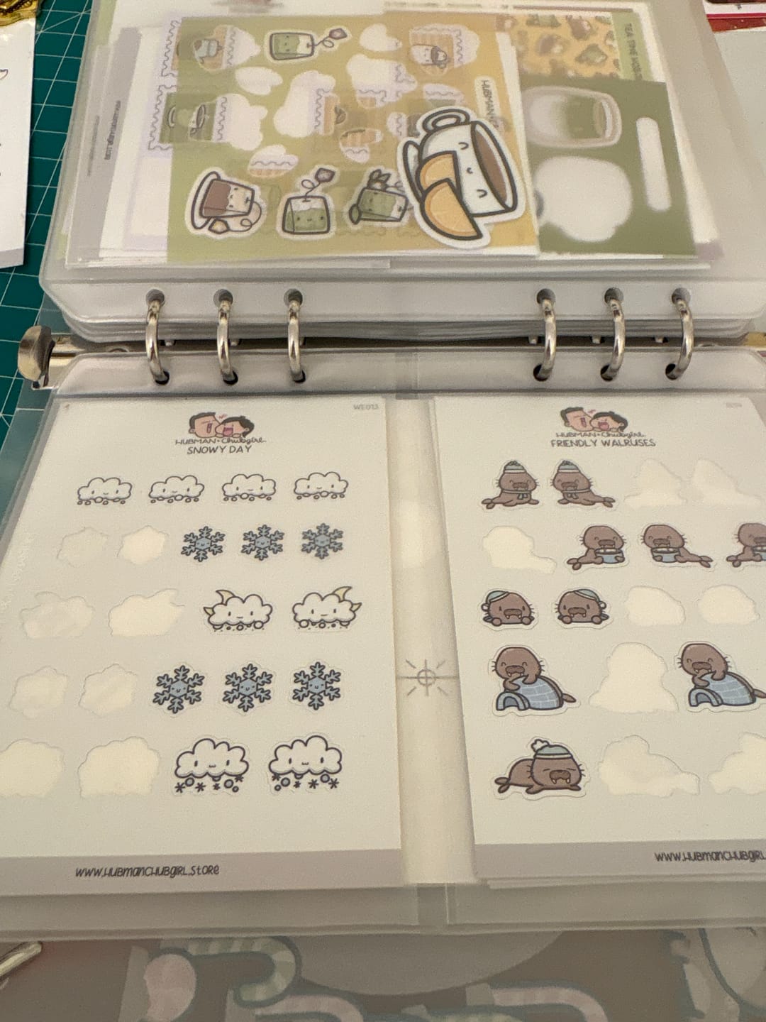 Customer photo review of Small Storage Pockets