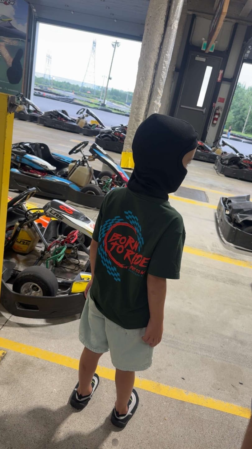 Customer photo review of Pit Crew Jacket- Trackside Green