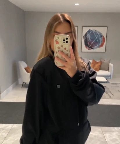 Customer photo review of Heatable Hoodie