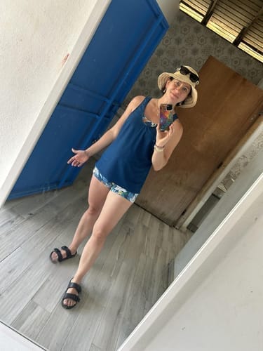 Customer photo review of Emoswim - 3 Piece Tankini Swimsuits for Women Tummy Control Bathing Suits