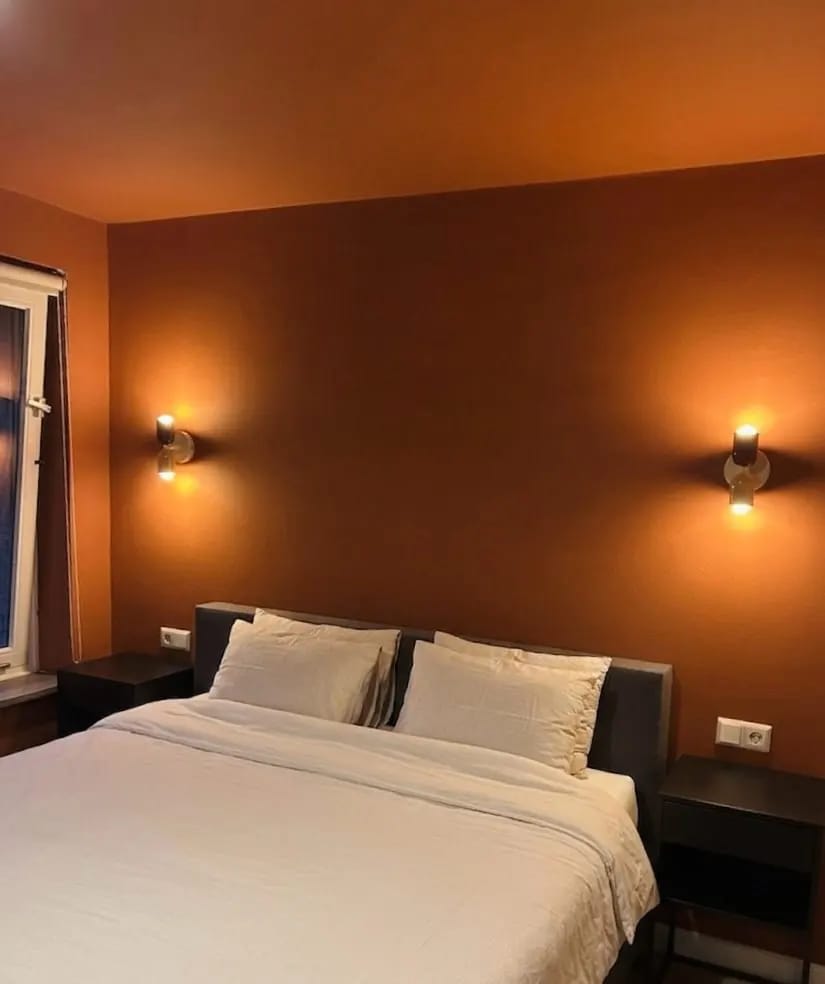 Customer photo review of Cylinder LED Wall Sconce, Two-Light Iron Fixture, Minimalist Design