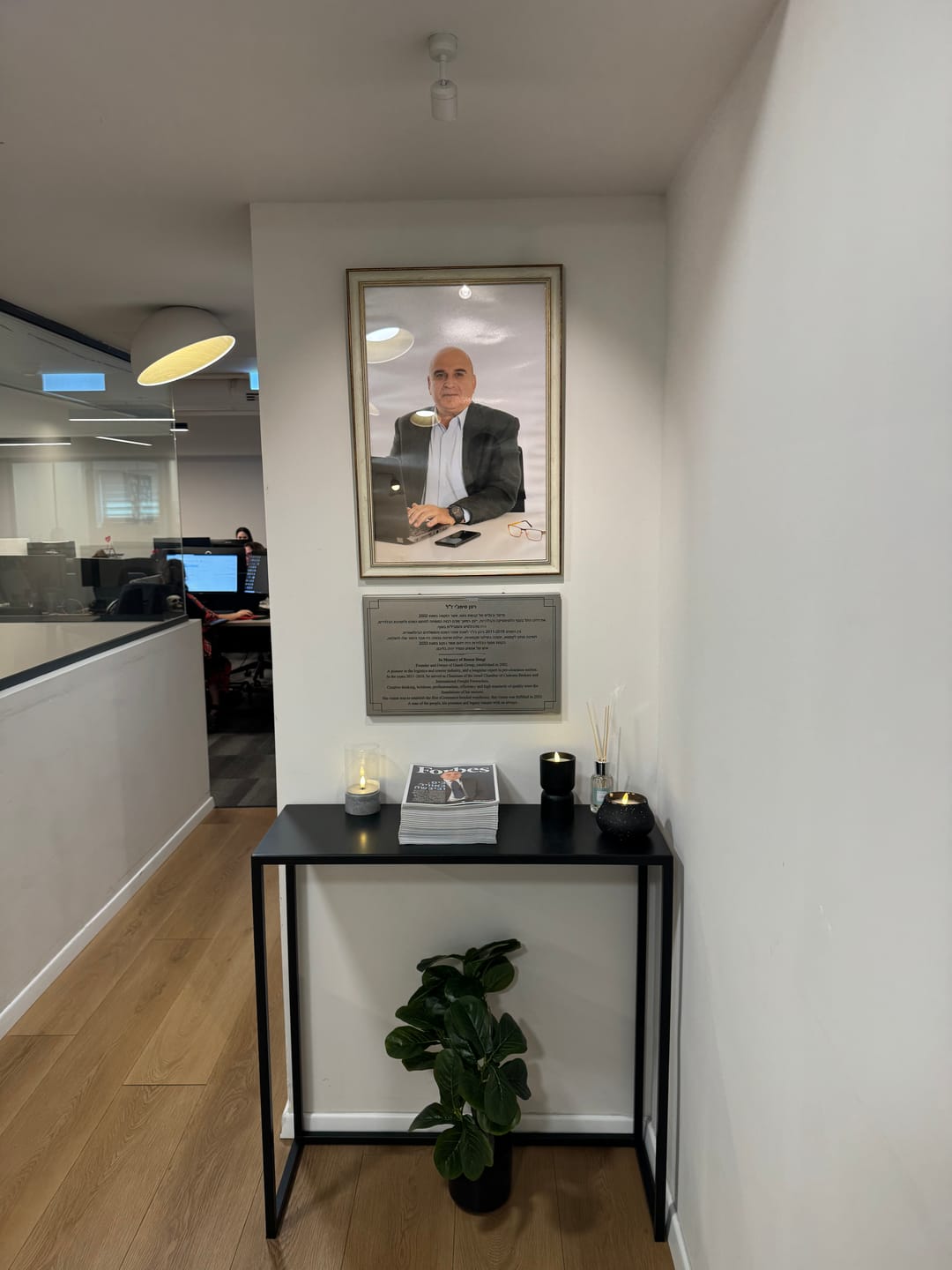 Customer photo review of שולחן ברזל לפי מידה