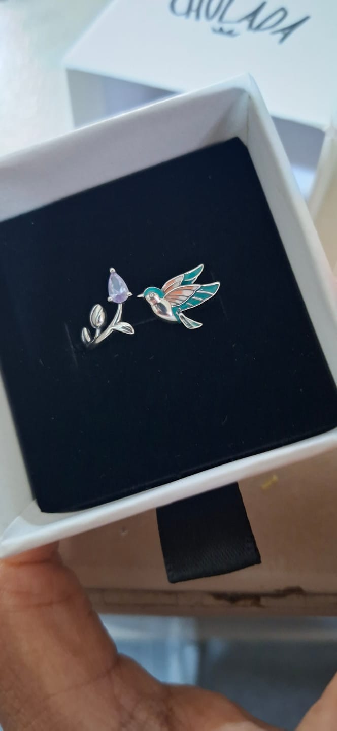 Customer photo review of Anillo Pájaro - Plata .925