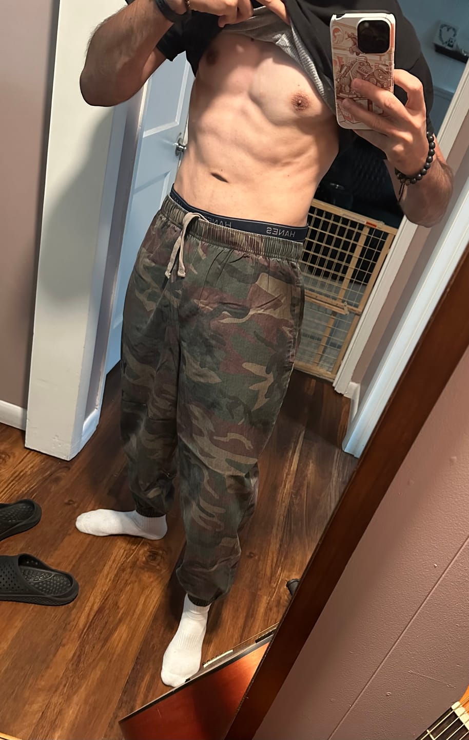 Customer photo review of 2162 - Elevated Pump Cover Joggers