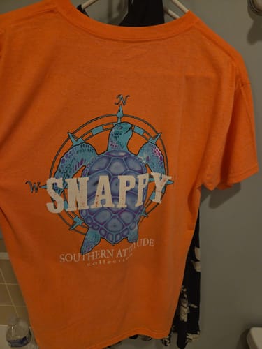 Customer photo review of Nautical Snappy - Coral