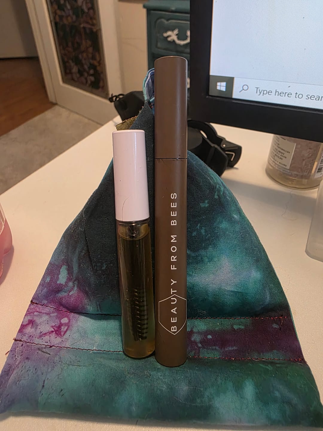 Customer photo review of Lash Serum