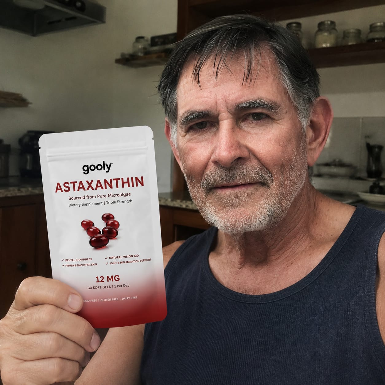 Customer photo review of Astaxantina 12 mg